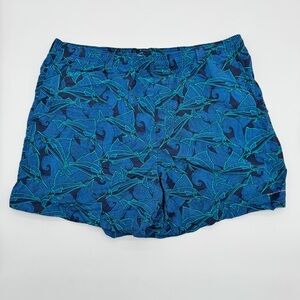 Columbia PFG Performance Fishing Gear Blue Swordfish Swimming Shorts Men’s XL